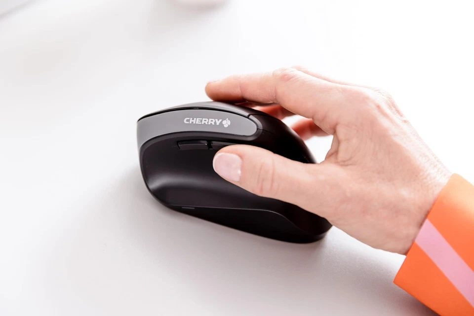 MW4500 Wireless Vertical Ergonomic Optical Mouse, up to 1200 DPI, 6 Buttons a... - Image 2 of 4