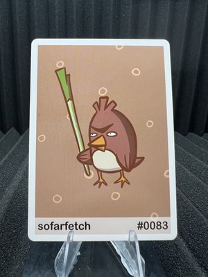 Sofarfetch (Farfetch'd) #83 - Gen 1 Pookiemoot Fan Art - Pokemon