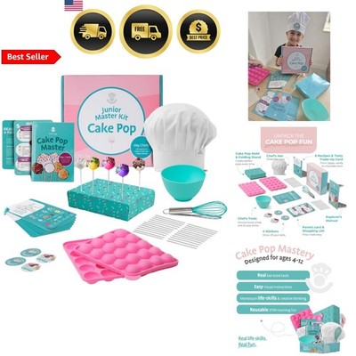 Cake Pop Making Kit for Kids STEM Baking Set Fun DIY Kitchen Gift