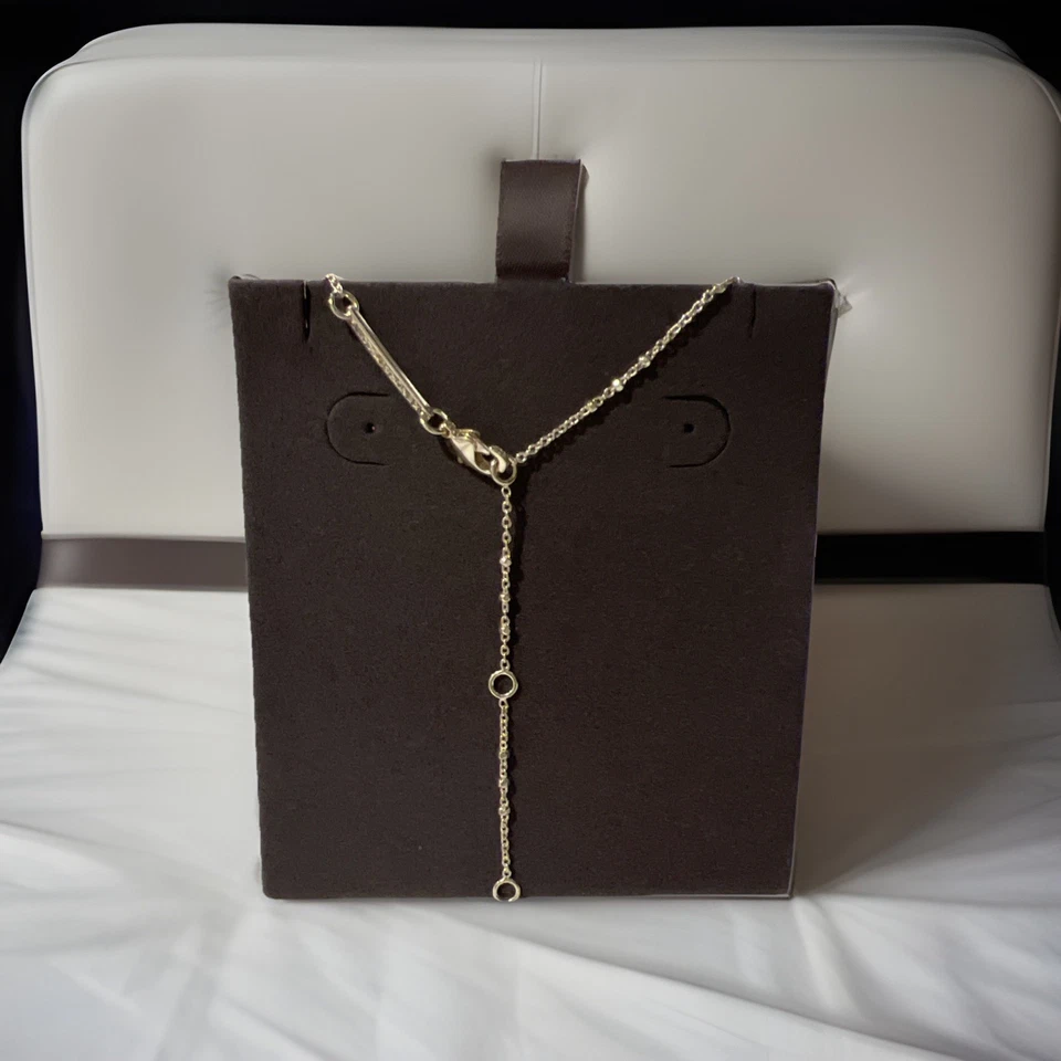 Collar Colgante Kendra Scott Rue Oro Longitud Ajustable Foto 3 de 4