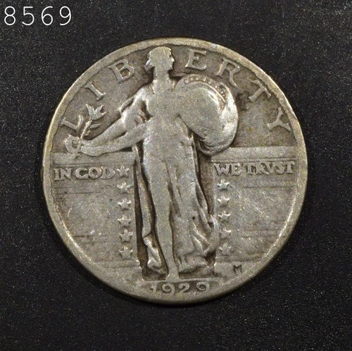 1929 Standing Liberty Quarter "VG/F" *Free S/H After 1st Item*