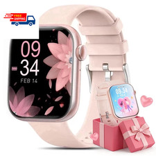 HD Smart Watch for Men and Women, Bluetooth Calls, 120 Sports Modes, IP68 Water