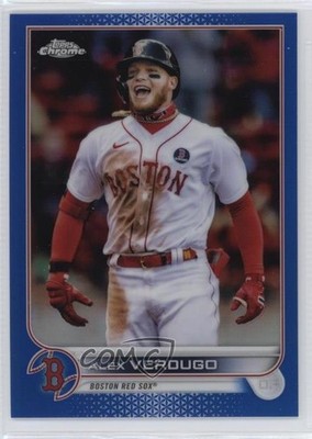 2022 Topps Chrome Blue Refractor 3/150 Alex Verdugo #33 08aq
