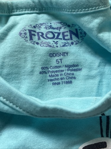 Disney Mini Mouse Shirt And Frozen Limited Edition Kids Clothes Size 5T, 7 & 4/5 - Picture 6 of 15