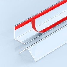 39.4" x 1.18" Wall Corner Protectors, 2PCS Clear Self-Adhesive Guards, Corner...