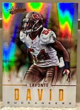 JERSEY # MATCH! 2012 Panini Absolute Lavonte David #159 Rookie 54/399! BUCS RC!