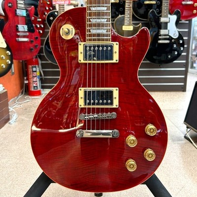 【希少】Epiphone 1960 tribute plus ワインレッド Epiphone Les Paul 1960 Tribute Plus Used Maple+Alder body Red w