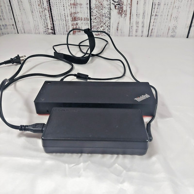 Lenovo ThinkPad Thunderbolt 3 Dock Type 40AC DBB9003L1 w/ 135W Adapter