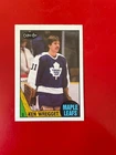 1987-88 O-Pee-Chee Set Break OPC #242 Ken Wregget RC - Toronto Maple Leafs NRMT