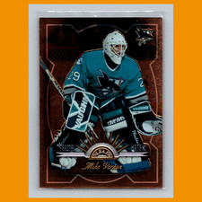 Mike Vernon #94 1997-98 Leaf Fractal Matrix San Jose Sharks Hockey Card NHL