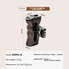 Camera Cage Handle Grip Handheld Stabilizer Handle For Sony For Fujifilm Cameras