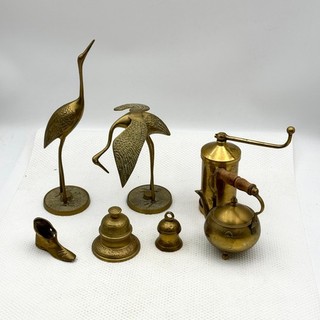 Mixed Bundle Brass Metal Ornaments Figurines Job Lot Decorative #5 MM6