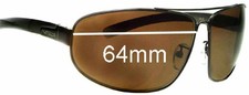 SFx Replacement Sunglass Lenses fits Bolle Prospect - 64mm Wide