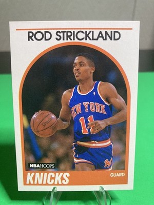 1989-90 NBA Hoops - Rod Strickland #8 New York Knicks