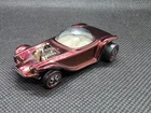 1968 Hot Wheels Redline Beatnik Bandit  Root beer BROWN, WHITE Interior US
