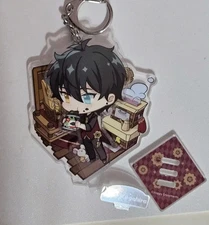 Ansta Kagehira Mika Mofun Cafe Limited Acrylic Stand keyring