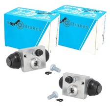 2x RAP ALU RADBREMSZYLINDER 17mm passend für CITROËN C1 PEUGEOT 107 TOYOTA AYGO 
