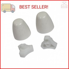 American Standard 7381148-200.0200A Bolt Cap Kit, EZ Install Toilets-White