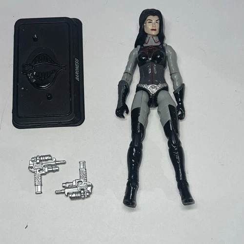GI Joe 25th Resolute BARONESS V16 2009 7 Pack Cobra Battle Set Incomplete