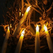  6 Pcs Bougie Led De Mariage Bougies Vacillantes Sans Flamme Electriques