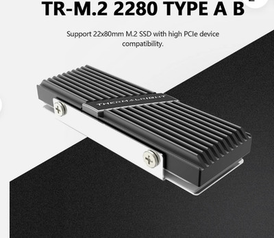 Thermalright TR-M.2 2280 Type A B 2280 heatsink for SSD Cooling M.2 2280... 