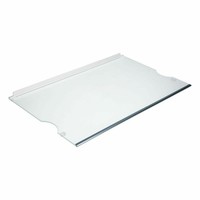 Glasplatte Mit Leisten 480X305Mm Kompatibel Mit Liebherr 7272658 FüR KüHlschrank