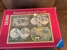 18000 Piece Ravensburger Historical World Maps RARE New Sealed Packs
