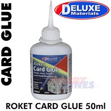 ROKET CARD GLUE 50ml Deluxe Materials AD57 for Superquick/Metcalf kits etc