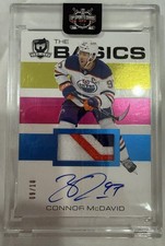 2023/24 Upper Deck The Cup Connor McDavid Patch Auto 9/10