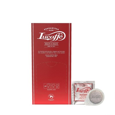 Lucaffe Decaf 100 Arabica Ese 150 Espresso Pods