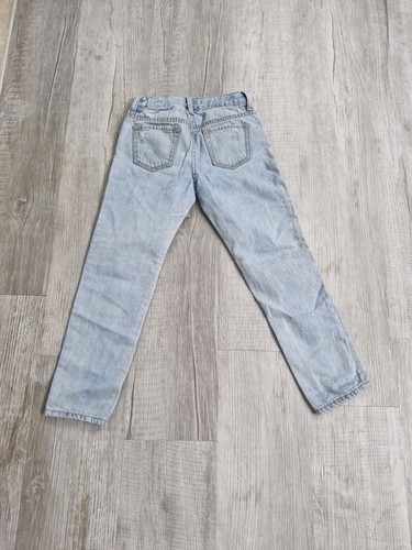 Gap Girls Sequin patch girlfriend jeans Medium Wash Size Reg 7 - Picture 2 of 4