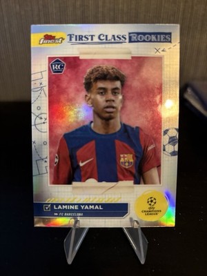 2023-24 Topps Finest UCC Lamine Yamal - First Class Rookies #Fr-1 (RC)