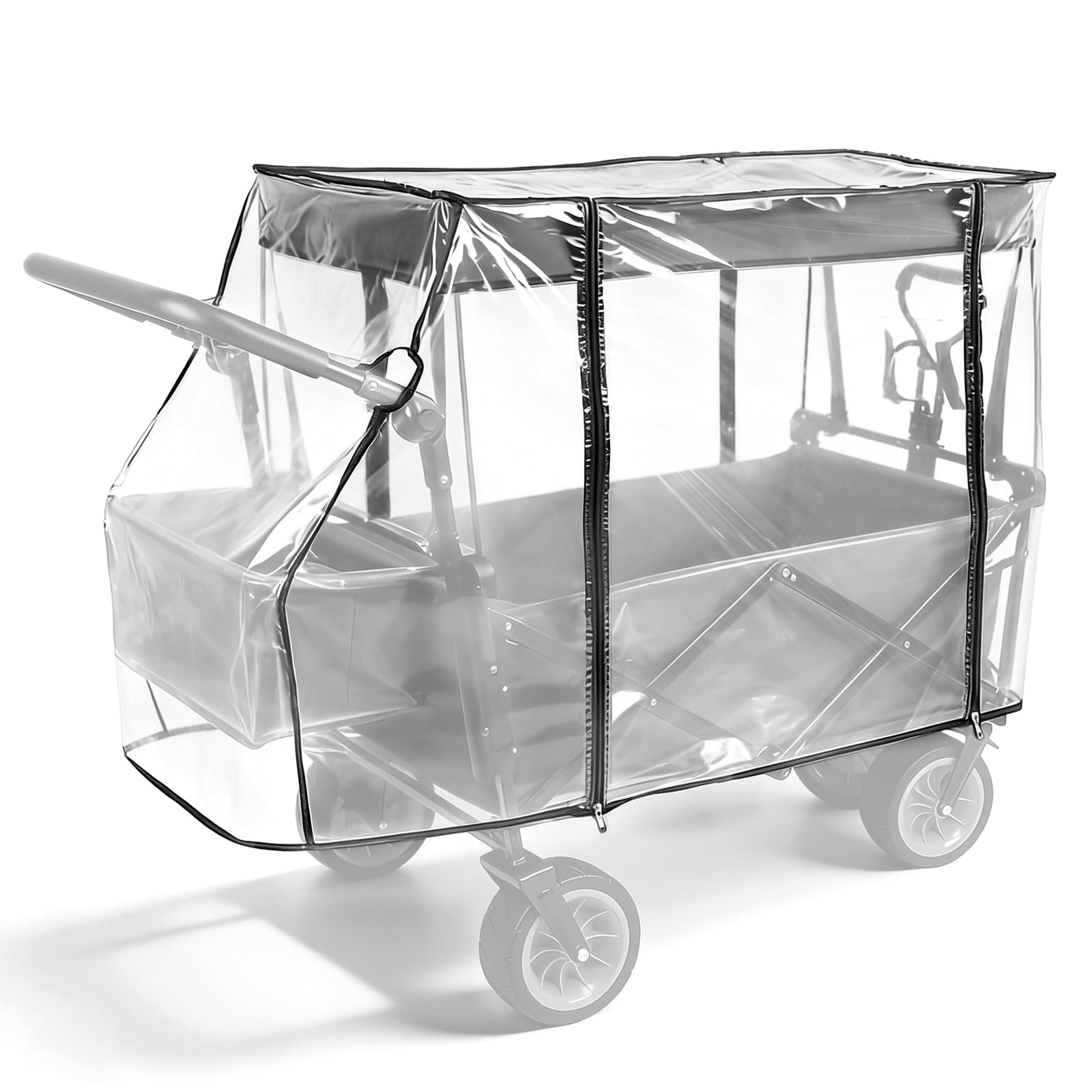 Housse pour Chariot Pliant Anti-Déchirure Protège de la Pluie et du Vent