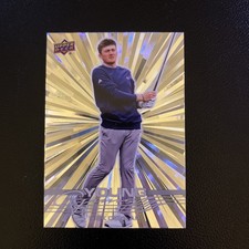 Nick Dunlap 2026 Upper Deck Golf RC Young Guns Silver Outburst #105