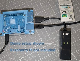 Sega Dreamcast DreamPi Modem with LVI  Built In (Line Voltage Inducer) NTSC 9v