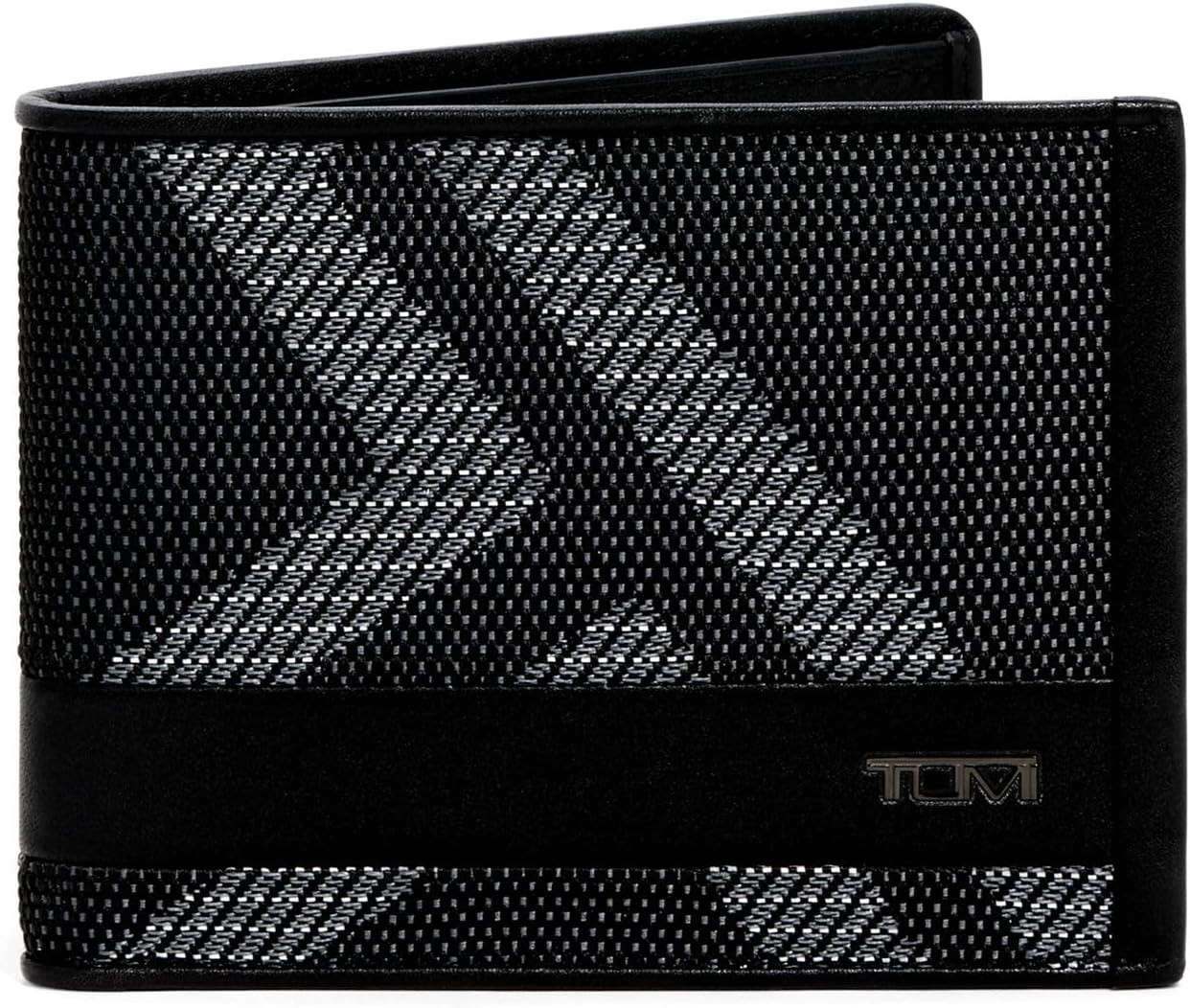 Tumi ALPHA Global Double Billfold Wallet - Reflective T-Jacquard