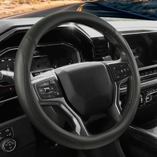 Car Steering Wheel Cover for Chevy Silverado 1500 2500 3500, Chevrolet Steeri...