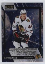 2023-24 O-Pee-Chee Platinum Marquee Rookies Cosmic 6/65 Wyatt Kaiser #246 1sj3