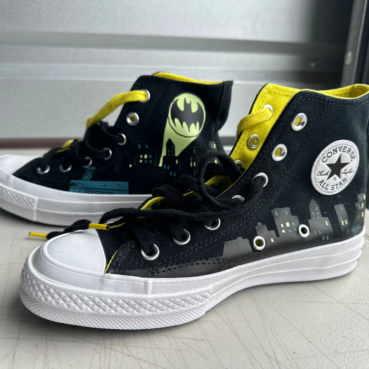 Batman converse mens size clearance 10