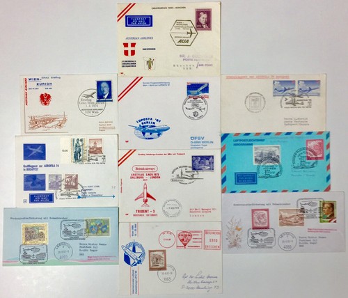 FIRST FLIGHT COVERS- GROUPED BY AIRLINE OR COUNTRY + PRICED PER GROUP - Picture 2 of 46