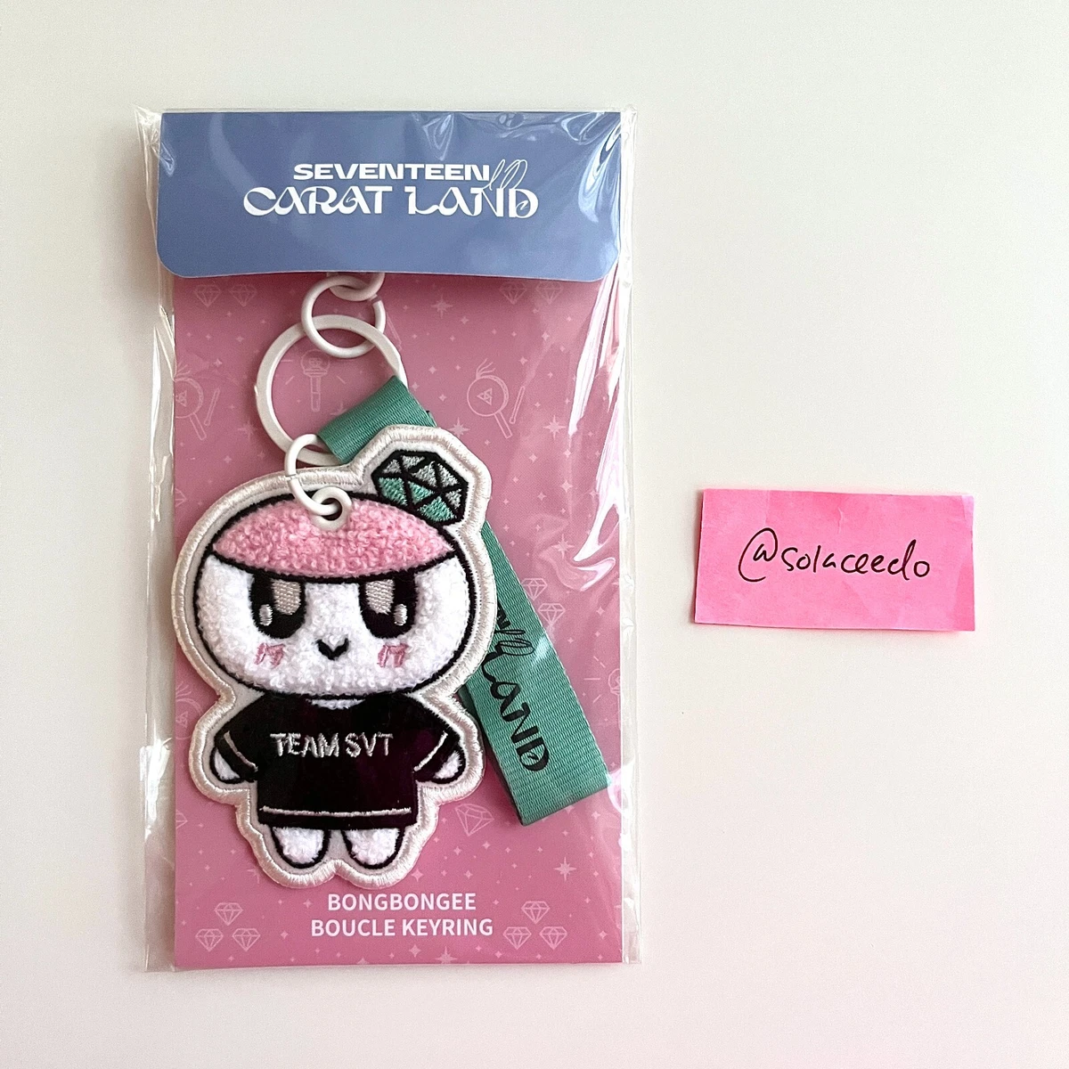SEVENTEEN Carat Land 2022 Bongbongee Boucle Keyring eBay