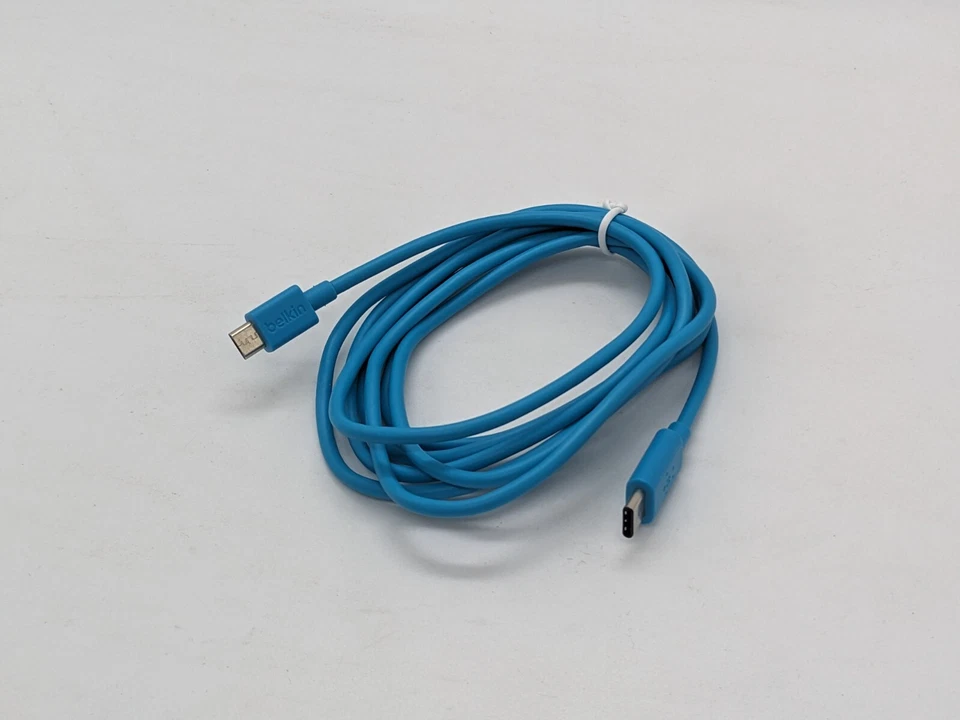 Job lot of 100 Belkin MIXIT USB-C to Micro-USB cable charging lead blue 1.8m - Image 2 of 4