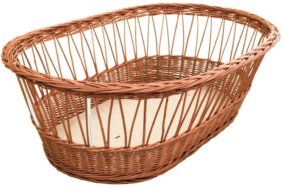 Amigos Baby Weidenkorb Moseskorb , Naturprodukt, unbehandelt