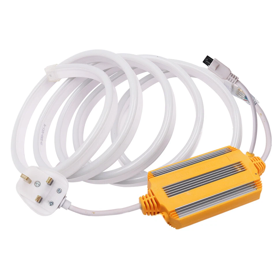 LED Strip 5050 RGB Neon Rope Light Waterproof 220V Flexible Outdoor Lighting New - Image 4 of 4