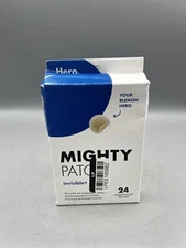 Mighty Patch Invisible Hydrocolloid Acne Pimple Patches 24 Count NEW Damaged Box