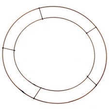 Wire Wreath Frame Rings - Christmas Wreath Bases - 10, 12, 14 & 16 inch dia