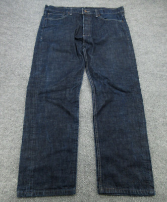 Vintage Levis 562 Jeans Mens 36x32 Blue Loose Taper Dark Denim (FITS 38x30)