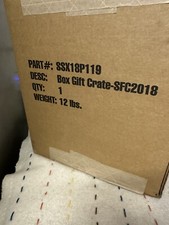 New Snap On Tools Ssx18p119 Wooden Gift Boxcrate In Original Box Great Gift
