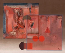 MANUEL FELGUEREZ Art Poster or Rolled Canvas Print "ANATOMÍA DEL FUEGO"