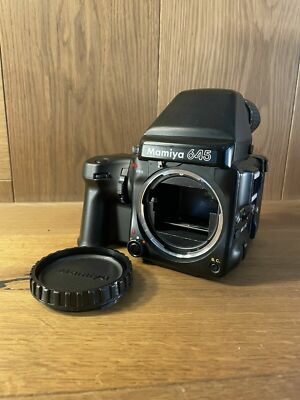 *Exc+5* Mamiya 645 Pro Medium Format Film Camera w/ FK402 Finder From Japan